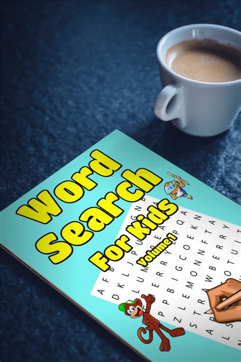 Kids Word Search Puzzle Book Puzzle Books Word Search Puzzles