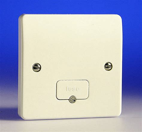 13 Amp Unswitched Fused Spur With Flex Outlet White Mk K337whi