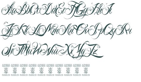 Free Calligraphy Font Generator For Tattoos Download 17896 Free Fonts