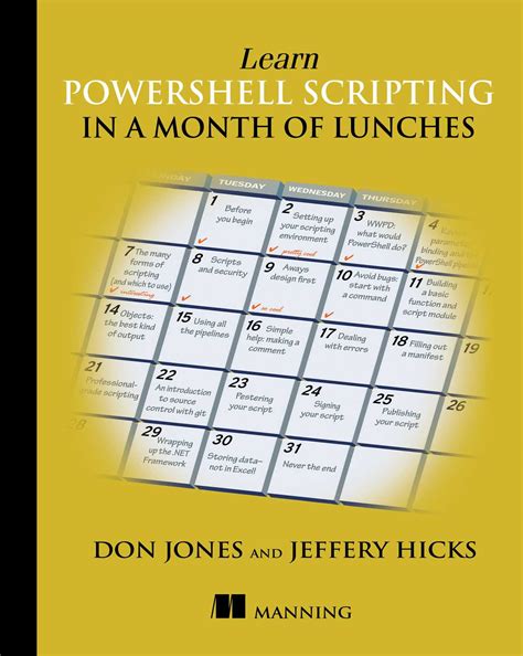 Learn Powershell Scripting In A Month Of Lunches Ebook By Don Jones