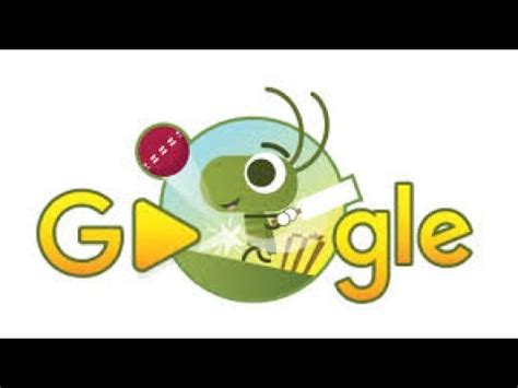 The google doodle is a work of art, sometimes interactive, and many times, informative (you find out who the doodle is dedicated to). Google Doodle Cricket Game - YouTube
