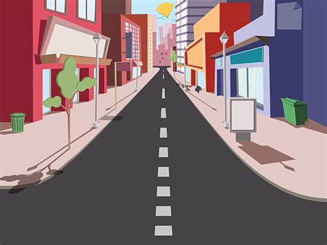 Street Clip Art Vector Images And Illustrations Istock