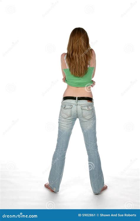 Sexy Woman From Behind Stock Image Image 5902861