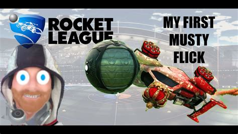 Rocket League My First Musty Flick Youtube
