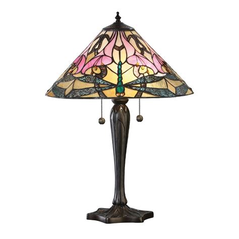 Interiors 1900 Ashton Tiffany Medium Table Lamp In Art Nouveau Style