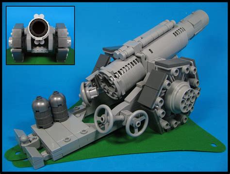 Ww1 Heavy Howitzer Lego Military Lego Creative Lego Soldiers