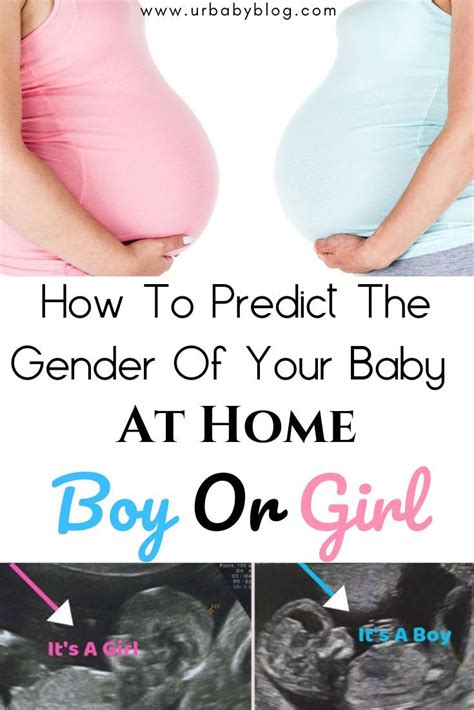 How To Predict The Gender Of Your Baby At Home Ur Baby Blog Boy Or