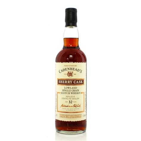 Strathclyde 1989 32 Year Old Single Cask Cadenheads Sherry Cask Auction A50094 The Whisky