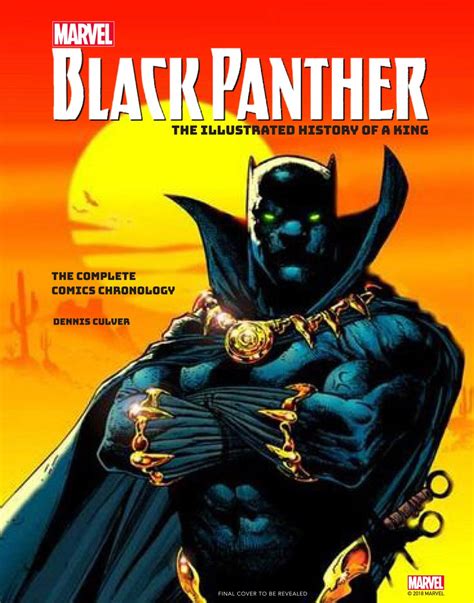 Marvels Black Panther The Illustrated History Of A King Coming Next