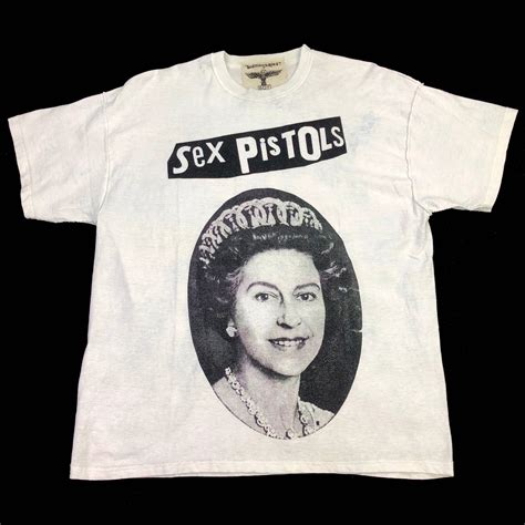 Vintage Vintage Vivienne Westwood Sex Pistols Queen Print Short Sleeve Tshirt Grailed
