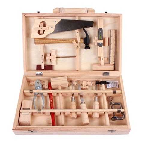 Maintenance Tools Toys Wooden Tool Set Construction Accessories Set For