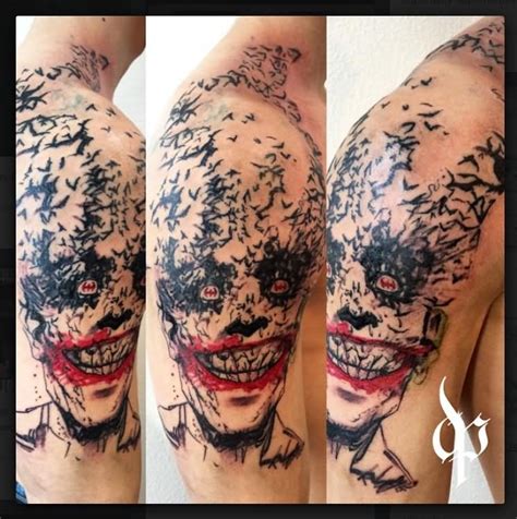 Joker Tattoo Designs For Men Wiki Tattoo