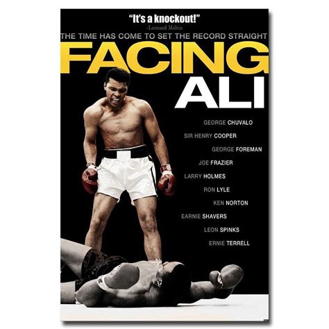 Muhammad Ali Vs Joe Frazier Boxing Art Silk Poster 12x18 24x36