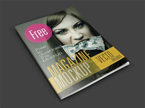 Magazine Mockup Vectogravic Design
