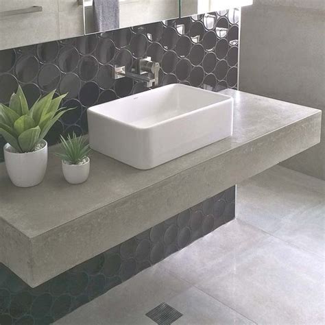 With its clean lines and generous size, this concrete sink is an ideal presentation piece for bathroom spaces of any aesthetic. Pin by Marjorie Sanborn on Polished Concrete | Concrete ...