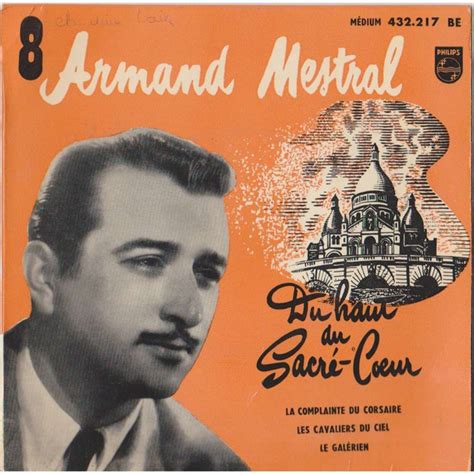 Armand Mestral 8 Du Haut Du Sacré Coeur 1957 Vinyl Discogs