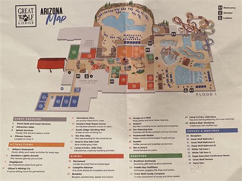 Great Wolf Lodge Map