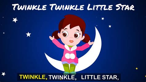 Nursery Rhyme Twinkle Twinkle Little Star Youtube