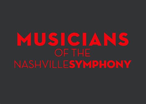Home Nashville Symphony Musicians