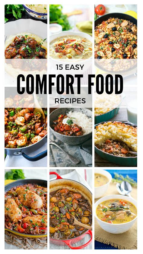 15 Easy Comfort Food Recipes Delicious Meets Healthy