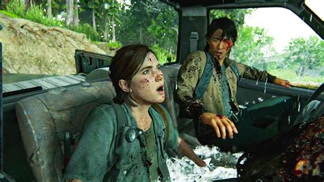 The Last Of Us 2 Car Chase Ps4 Pro Gamepley Full Hd