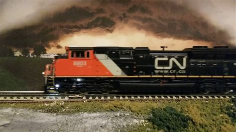 Cn Freight Train Youtube