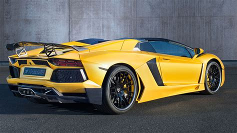 Aufgemotzte Lamborghini Aventador Tuning Power Für Den Kampfstier