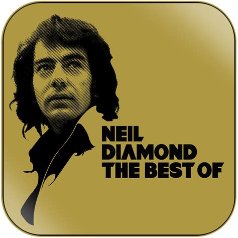 Neil Diamond The Best Of Neil Diamond Album Cover Sticker