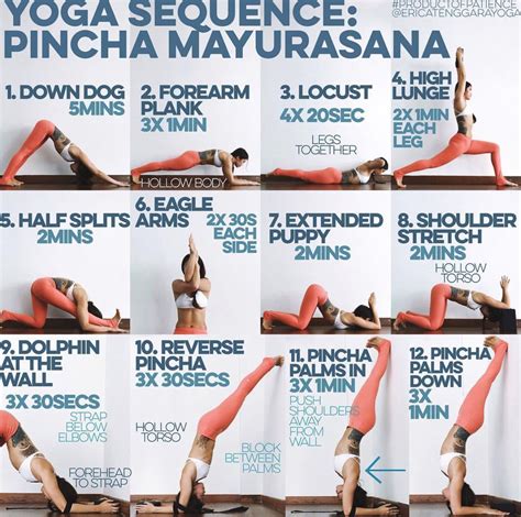 Warmups And Stretches To Achieve Pincha Mayurasana Include In Daily