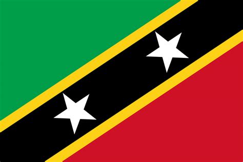 Bandeira De São Cristóvão E Névis