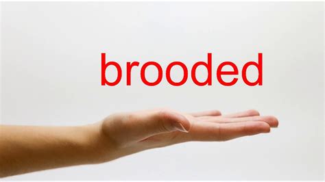 How To Pronounce Brooded American English Youtube