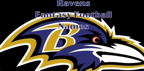 ravens fantasy football names over 100 ideas for the 2023 season bleacher nation
