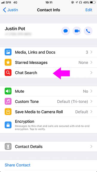 How To Search Whatsapp Chat Messages