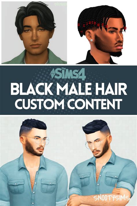 Sims 4 Black Male Hair Cc You Need To Check Out Now Mens Hairstyles