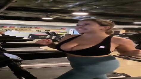 Teen Bouncing Big Boobs In Slow Motion No Bra At Gym Eporner