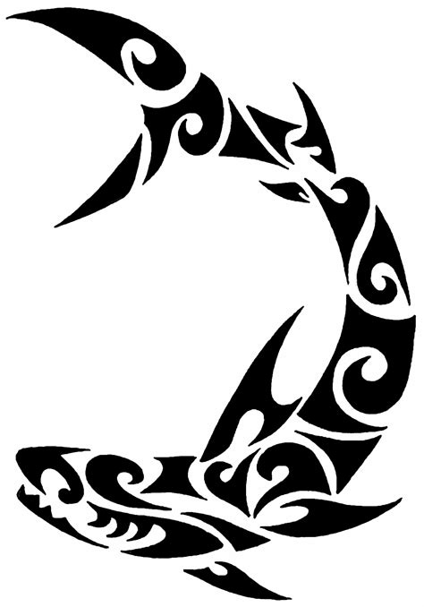 Tattoo Tattoodesigns Shark Tribal Polynesian Tribal Shark Tattoos