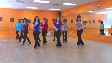 30 Days Line Dance Dance And Teach In English And 中文 Youtube