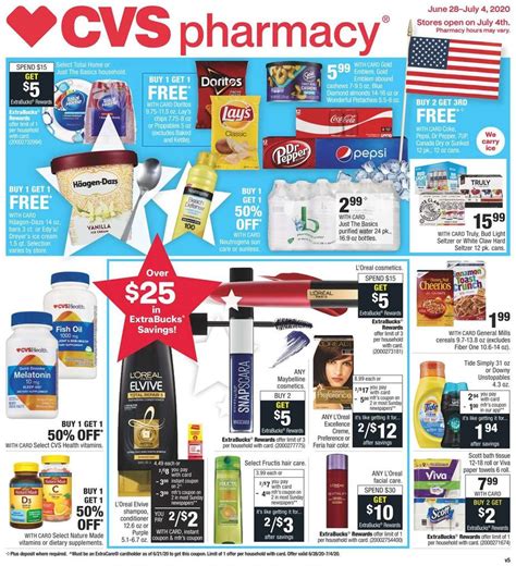 Cvs Weekly Ad Deals Jun 28 Jul 4 2020 Weeklyads2