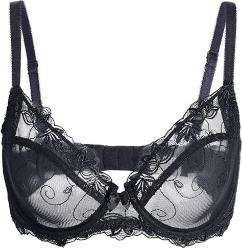 Wingslove Womens Sexy Lace Bra Non Padded Embroidered Unlined
