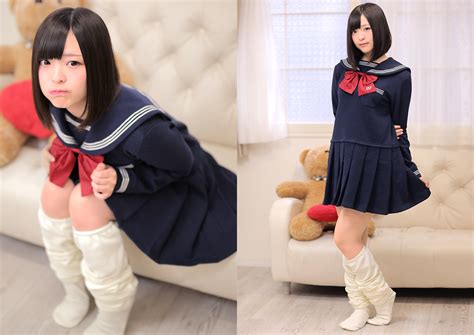 Lounge Indoors As A Japanese Schoolgirl With Winter Edition Sailor