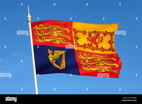 The Royal Standard Of The United Kingdom Stock Photo Alamy