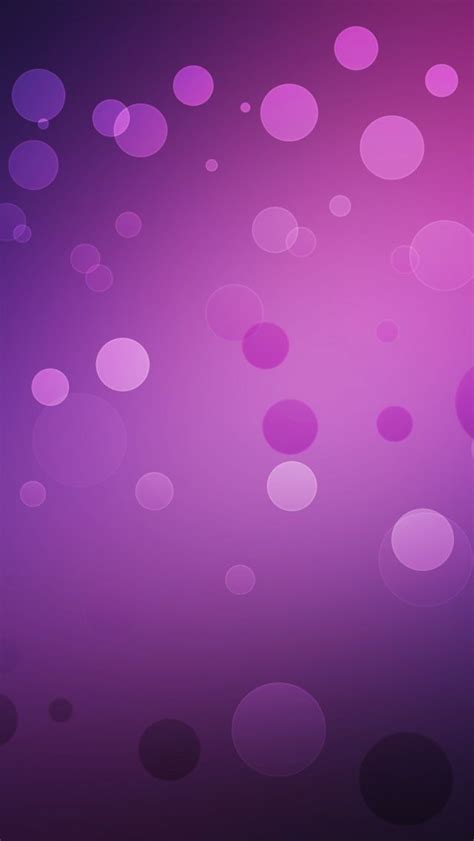 Purple Circles Iphone 5 Wallpaper Id 34247