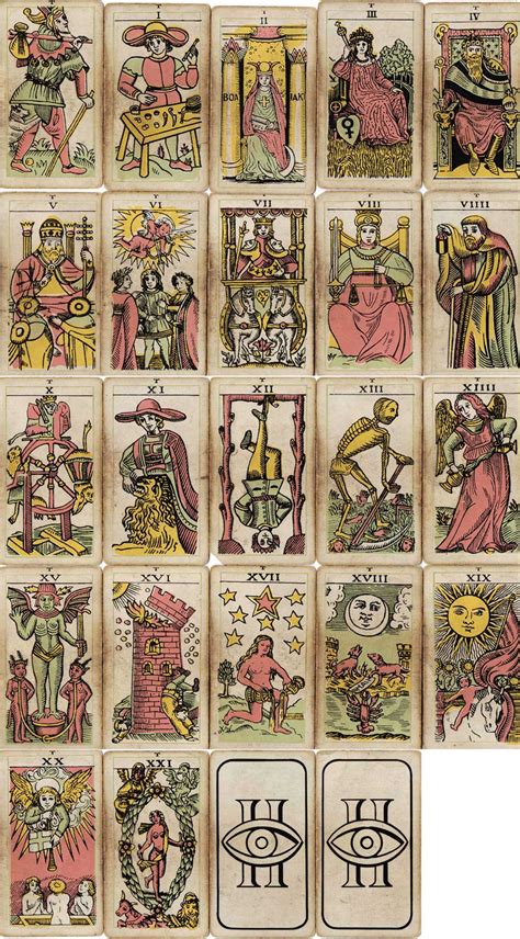 Insight Institute Tarot Trumps First Published In C1948