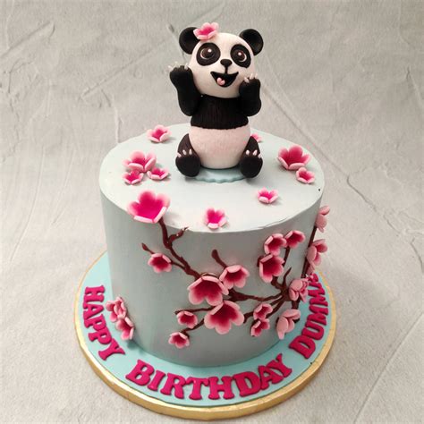 Cute Panda Cake Panda Theme Cake Order Custom Cakes In Bangalore