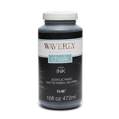 Shop Plaid Waverly Inspirations Chalk Finish Acrylic Paint Ink 16