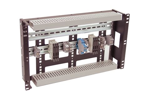 6u Din Rail Ultra Compact Enclosures For Standard 19 Rack