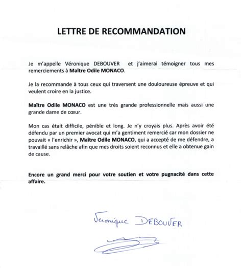 Lettre De Remerciement Pour Un Poste Images And Photos Finder 5490