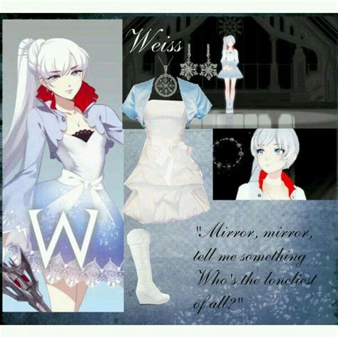 Weiss Schnee Rwby Rwby Anime Inspired Nerdy Outfits