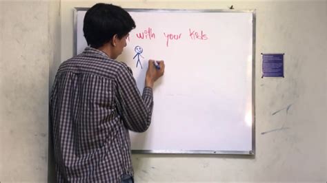 Writing On A Whiteboard Teaching Practice Youtube