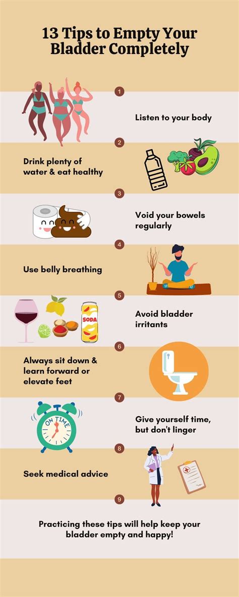 Tips To Completely Empty Your Bladder